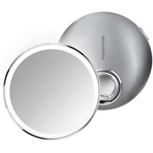 Simple Human compact light up mirror with travel case